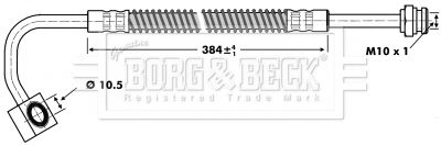 BORG & BECK stabdžių žarnelė BBH6733